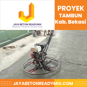 Proyek Tambun Jaya Beton ReadyMix