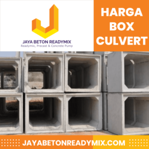 BOX CULVERT Jaya Beton ReadyMix